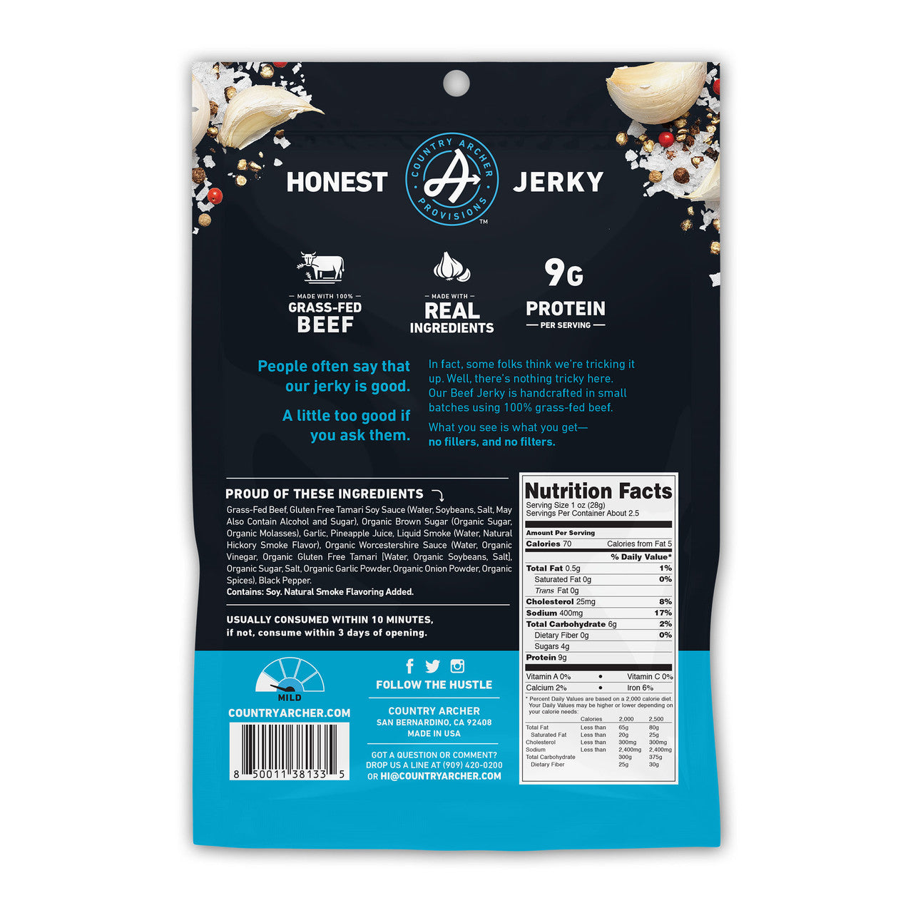 CTYARC JRKY ORIGNL BEEF ( 12 X 2.5 OZ   )