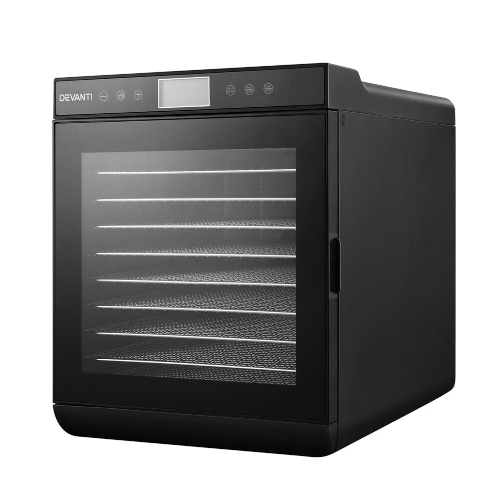 NNEDSZ Food Dehydrators Stainless Steel Jerky Dehydrator Fruit Dryer 10 Trays
